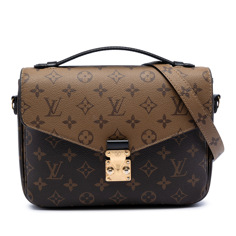 Pre-Loved Louis Vuitton Monogram Reverse Pochette Metis
